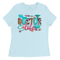 Baby Blue doctor life Ladies Tee - Zillion Design Studio