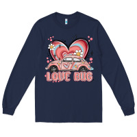 Navy love bug Long Sleeve Tee - MaliasSmallBusiness
