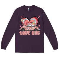 Plum love bug Long Sleeve Tee - MaliasSmallBusiness