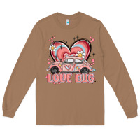 Toasted Coconut love bug Long Sleeve Tee - MaliasSmallBusiness