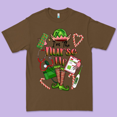 Im The Nurse Elf Premium Tee Designed By Fadigitalartstudio