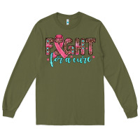Army Green fight for a cure Long Sleeve Tee - JahusDesignShop