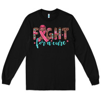 Black fight for a cure Long Sleeve Tee - JahusDesignShop