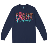 Navy fight for a cure Long Sleeve Tee - JahusDesignShop