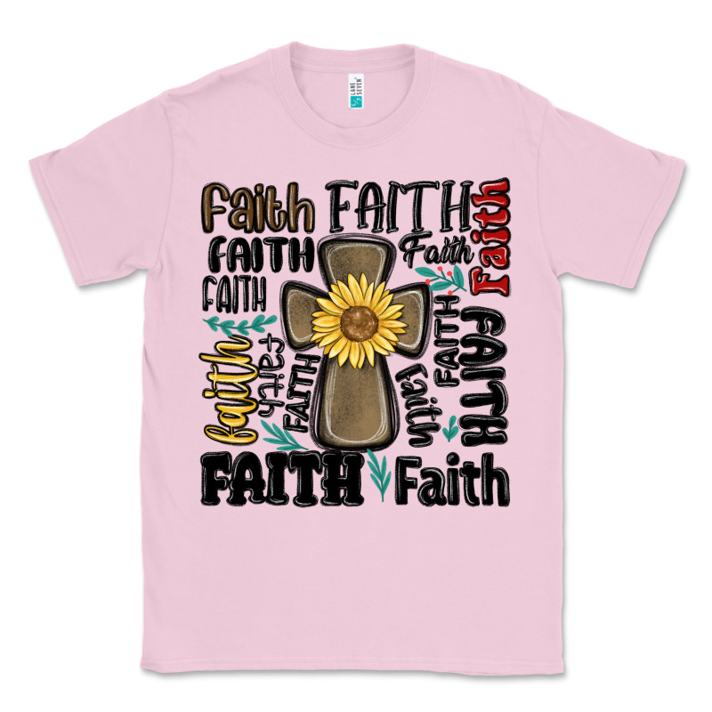 Faith Cross Classic Tee by MaliasSmallBusiness | Teevron