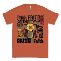 Copper faith cross Classic Tee - MaliasSmallBusiness