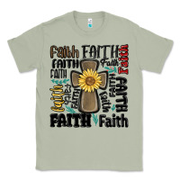Matcha faith cross Classic Tee - MaliasSmallBusiness