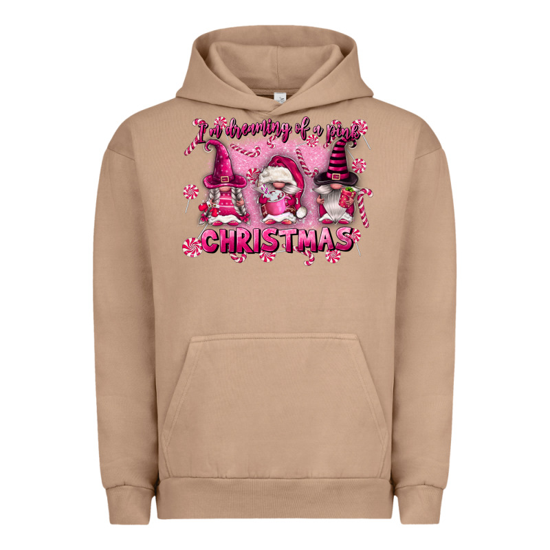 I'm Dreaming Of A Pink Christmas Urban Hoodie by FaDigitalArtStudio | Teevron