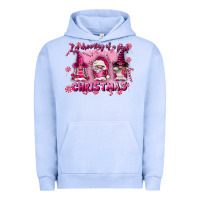 Pigment Grape Ice i'm dreaming of a pink christmas Urban Hoodie - FaDigitalArtStudio