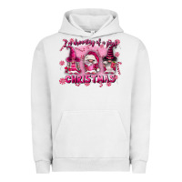 Pigment Lunar Rock i'm dreaming of a pink christmas Urban Hoodie - FaDigitalArtStudio