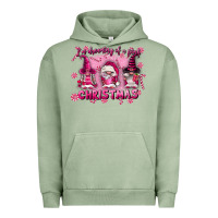 Pigment Oil Green i'm dreaming of a pink christmas Urban Hoodie - FaDigitalArtStudio