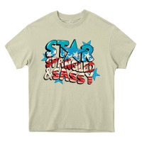 Mossy Star spangled and sassy 4th of july Heavy Core Tee - CowGirlArtShop