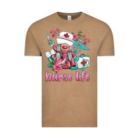 Vintage Coffee nurse gnomies nurse  life spring Vintage Tee - BarkalooDesign
