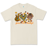Bone Peace Love Thankful Premium Tee - CowhideDigitalArt