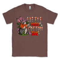 Chestnut Little Miss Cotton Tail Classic Tee - CowhideDigitalArt
