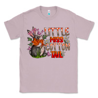 Lilac Little Miss Cotton Tail Classic Tee - CowhideDigitalArt