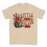 Mushroom Little Miss Cotton Tail Classic Tee - CowhideDigitalArt