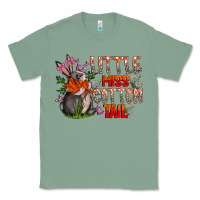 Sage Little Miss Cotton Tail Classic Tee - CowhideDigitalArt