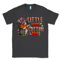 Smoke Little Miss Cotton Tail Classic Tee - CowhideDigitalArt
