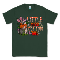 Sports Green Little Miss Cotton Tail Classic Tee - CowhideDigitalArt