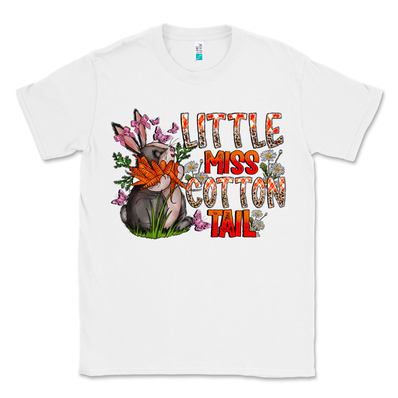 Little Miss Cotton Tail Classic Tee by CowhideDigitalArt | Teevron