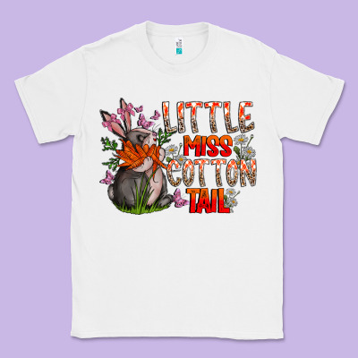 Little Miss Cotton Tail Classic Tee Designed By Cowhidedigitalart