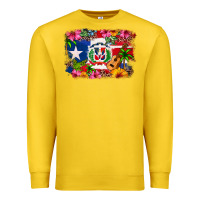 Lemon Dominican Republic and Puerto Rico Flag Premium Sweatshirt - texasbilliewilder