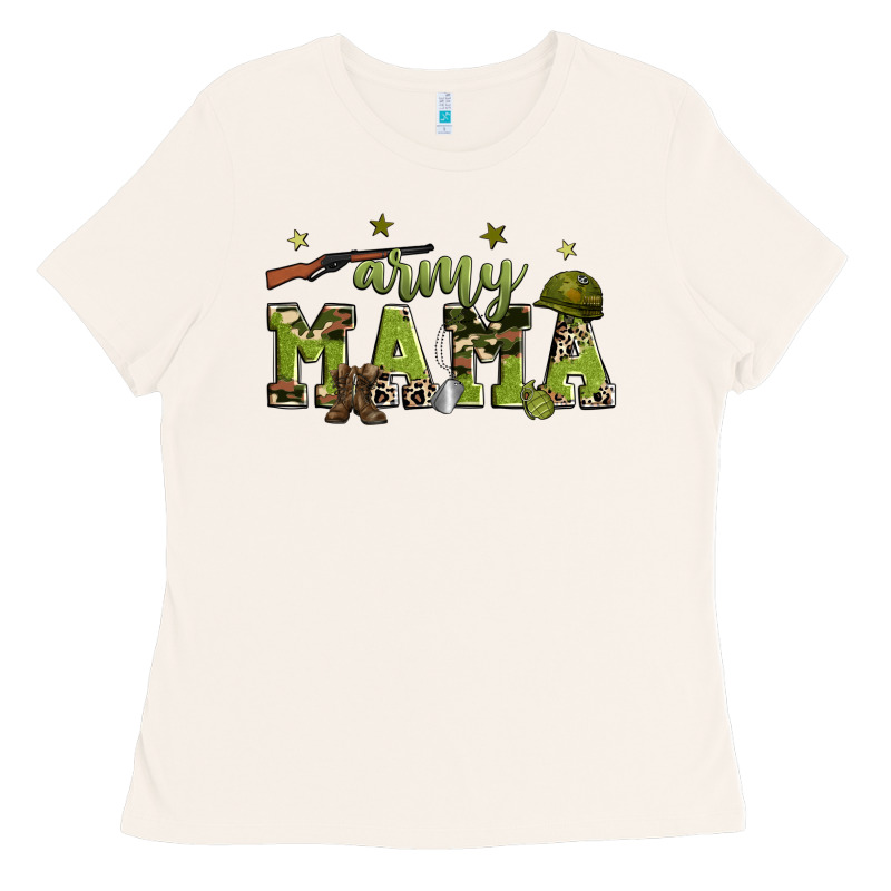 Army Mama Ladies Tee by Zillion Design Studio | Teevron