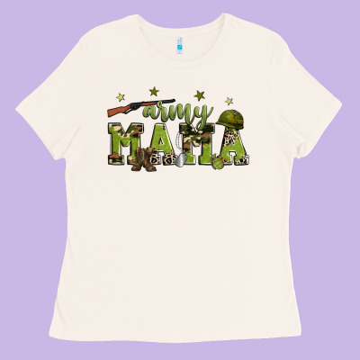 Army Mama Ladies Tee Designed By Zillion Design Studio