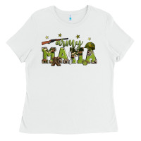 White army mama Ladies Tee - Zillion Design Studio