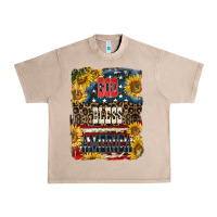 French Oak Western God Bless America Urban Heavy Tee - LillyAllenDesigns