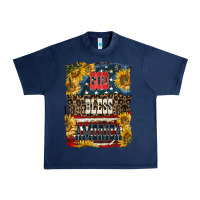 Navy Western God Bless America Urban Heavy Tee - LillyAllenDesigns