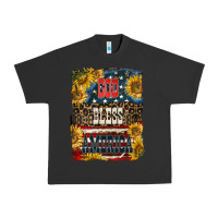Pigment Black Western God Bless America Urban Heavy Tee - LillyAllenDesigns