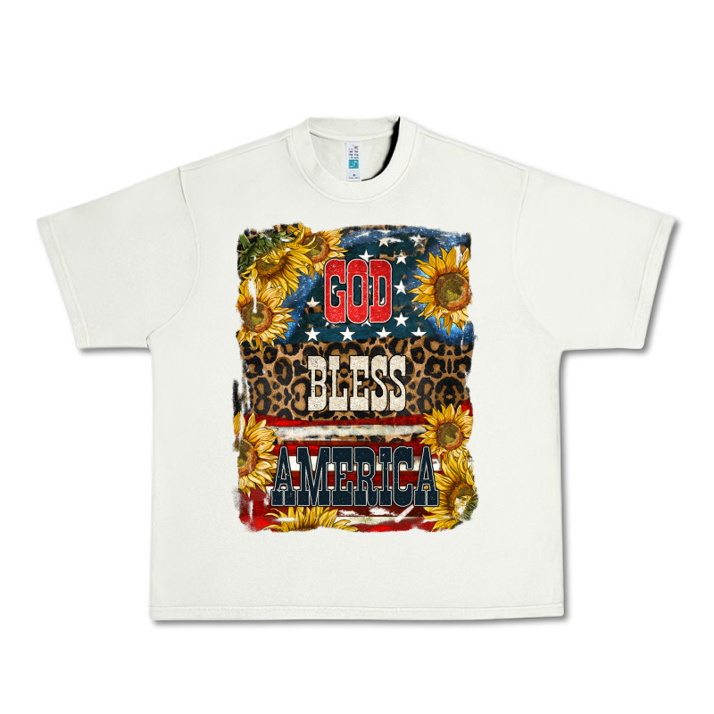 Western God Bless America Urban Heavy Tee by LillyAllenDesigns | Teevron