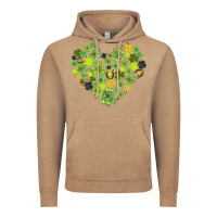 Vintage Coffee heart shaped clover Vintage Hoodie - AdoDesignShop