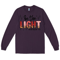 Plum be the light Long Sleeve Tee - MaliasSmallBusiness