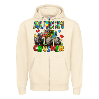 Sandshell autism crusher Zipper Hoodie - LillyAllenDesigns