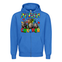 True Royal autism crusher Zipper Hoodie - LillyAllenDesigns