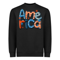 Black america Heavyweight Sweatshirt - MaliasSmallBusiness