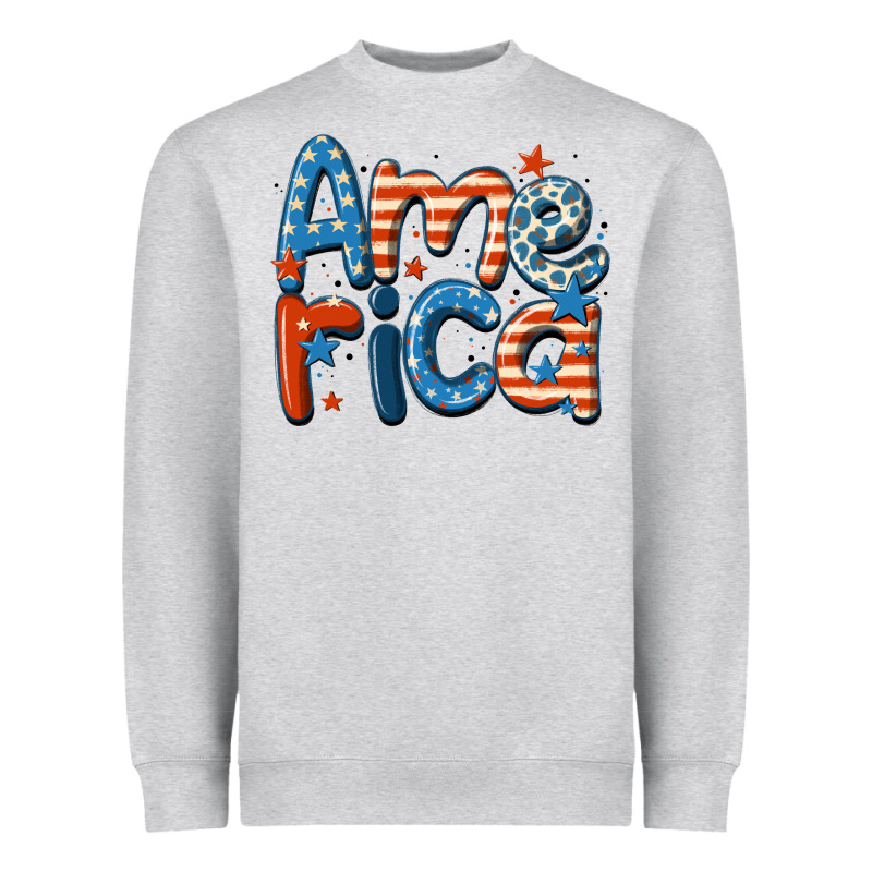 America Heavyweight Sweatshirt by MaliasSmallBusiness | Teevron