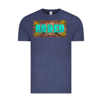 Vintage Denim western rodeo sunflowers weapon  license plate template Vintage Tee - BarkalooDesign