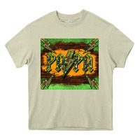 Mossy papa  lightning camouflage Heavy Core Tee - BarkalooDesign