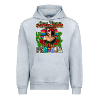 Heather Grey Mexican Chingona Urban Hoodie - FaDigitalArtStudio