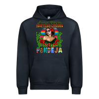 Navy Mexican Chingona Urban Hoodie - FaDigitalArtStudio