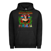 Pigment Black Mexican Chingona Urban Hoodie - FaDigitalArtStudio