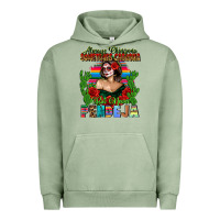 Pigment Oil Green Mexican Chingona Urban Hoodie - FaDigitalArtStudio