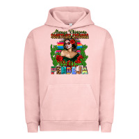 Pigment Salmon Mexican Chingona Urban Hoodie - FaDigitalArtStudio