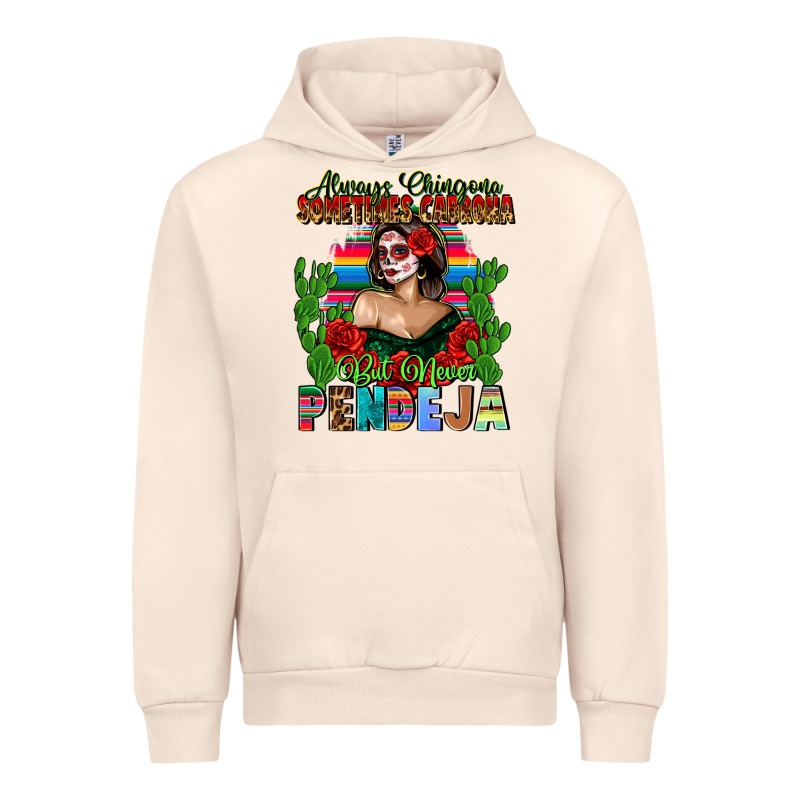 Mexican Chingona Urban Hoodie by FaDigitalArtStudio | Teevron