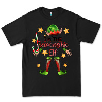 Black im the sarcastic elf Premium Tee - FaDigitalArtStudio