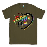 Army Green gay af Classic Tee - MaliasSmallBusiness